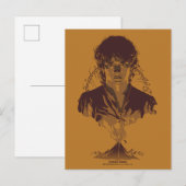 Carte Postale Graphisme de l'inscription Tengwar de FRODO™ MOUNT (Devant / Derrière)