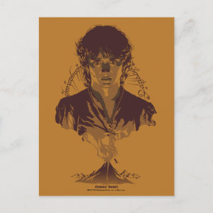 Carte Postale Graphisme de l'inscription Tengwar de FRODO™ MOUNT