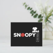 Carte Postale Graphisme de typographie japonaise Snoopy (Debout devant)