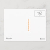 Carte Postale Graphisme original - ORANG-OUTAN - Espèce en voie (Dos)