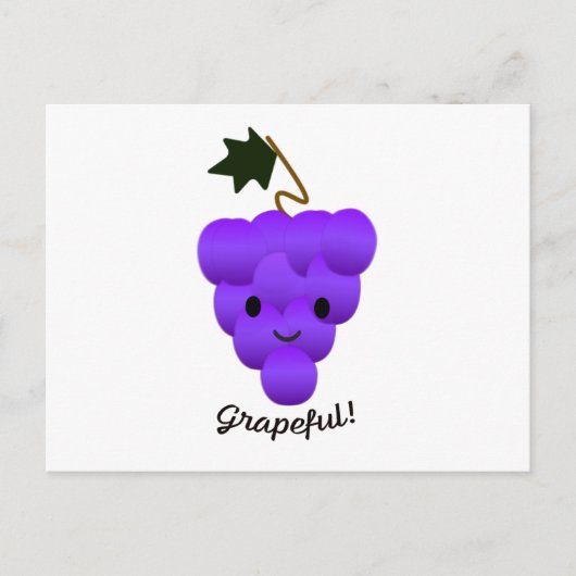 Carte Postale Grappes mignonnes (Devant)