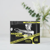 Carte Postale Gras Bright Yellow Personal Trainer Photo (Debout devant)