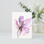 Carte Postale Gras Floral IV (Debout devant)