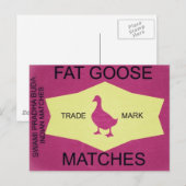 CARTE POSTALE GRAS GOOSE (Devant / Derrière)