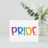 Carte Postale Gras Rainbow Pride (Debout devant)