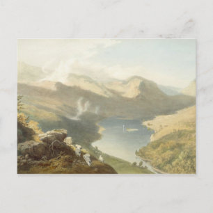 Carte Postale Grasmere from Langdale Fell, from 'The English Lak