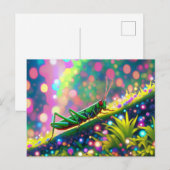 Carte postale Grasshopper (Devant / Derrière)