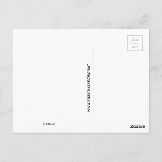 Carte postale - Grasshopper dans l'arbre (Dos)