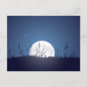 Carte Postale Grassy Moonrise (Devant)