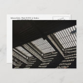 Carte Postale Grate de métro (Devant / Derrière)