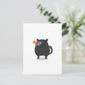 Carte Postale Grateful Kitty (Debout devant)