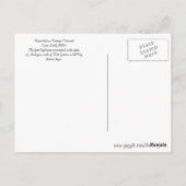 Carte Postale Gratiot Light Michigan (Dos)