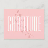 Carte Postale Gratitude (Devant)