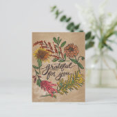 Carte Postale Gratitude Postcard Set | November Snail Mail | Tha (Debout devant)