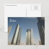 Carte Postale gratte-ciel de dubaï (Devant / Derrière)