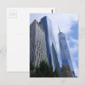 Carte Postale Gratte-ciel de New York (Devant / Derrière)
