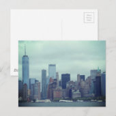 Carte Postale Gratte-ciel de New York (Devant / Derrière)