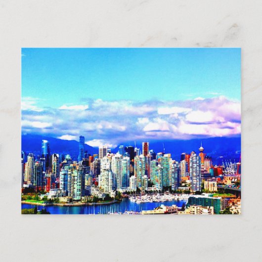 Carte Postale gratte-ciel de vancouver canada (Devant)