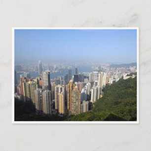 Carte Postale gratte-ciel hong kong