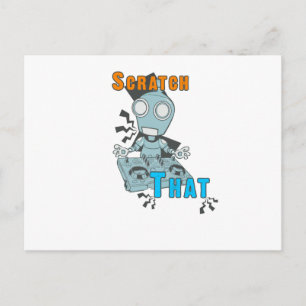 Carte Postale Grattez Cela