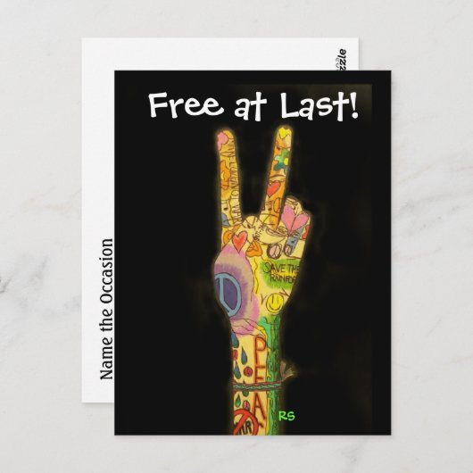 Carte Postale Gratuit à Dernier ! SRF (Devant / Derrière)