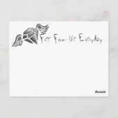 Carte postale gratuite (Dos)