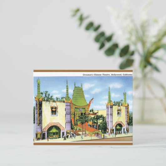 Carte Postale Graumans Chinois (Debout devant)