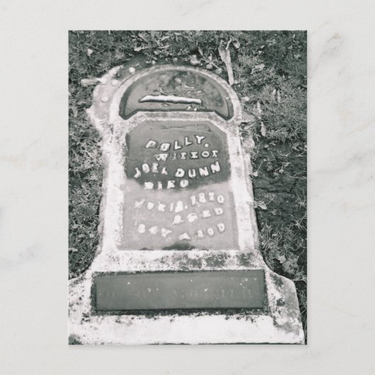Carte Postale Grave aquatique (Devant)