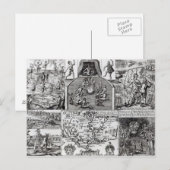 Carte Postale Gravé par Robert Vaughan (Devant / Derrière)