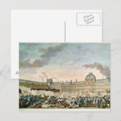 Carte Postale gravée par Isidore Stanislas Helman (Devant / Derrière)