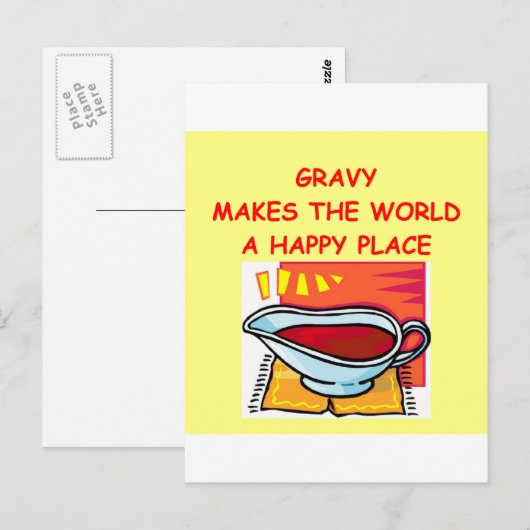 Carte Postale gravité (Devant / Derrière)