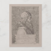 Carte Postale Gravure ancienne Aristote de 1553 (Devant)