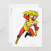 Carte Postale Gravure de tempête (Devant / Derrière)