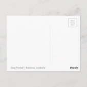 Carte Postale Gray Fantail (Dos)