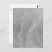 Carte Postale Gray Smoke Wispy Carbon Motif Abstrait (Devant / Derrière)