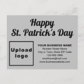 Carte postale Gray St Patrick Business Holiday (Devant)
