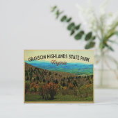 Carte Postale Grayson Highlands Virginie (Debout devant)