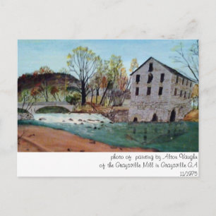 Carte Postale Graysville Mill - La peinture de grand-père