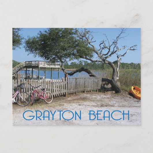 Carte Postale Grayton Beach Floride (Devant)