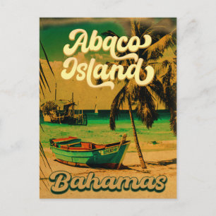 Carte Postale Great Abaco Bahamas Island Souvenirs Vintages