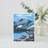 Carte Postale Great Basin Desert voyage vintada (Debout devant)