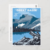 Carte Postale Great Basin Desert voyage vintada (Devant / Derrière)