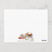 Carte postale Great British Food (Dos)