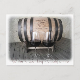 Carte postale Great California Wine !