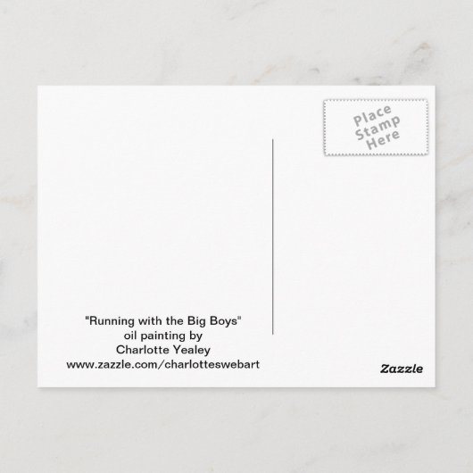 Carte postale Great Dane Dog Art (Dos)