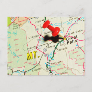 Carte Postale Great Falls, Montana