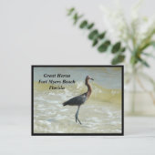 Carte postale Great Heron Holiday (Debout devant)