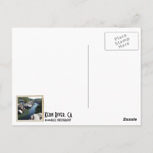 Carte postale Great Kern River ! (Dos)