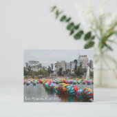 Carte postale Great Los Angeles/MacArthur Park ! (Debout devant)