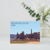 Carte postale Great Monument Valley ! (Debout devant)